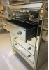 Calum Mirrored Chest 5 Drawer W90